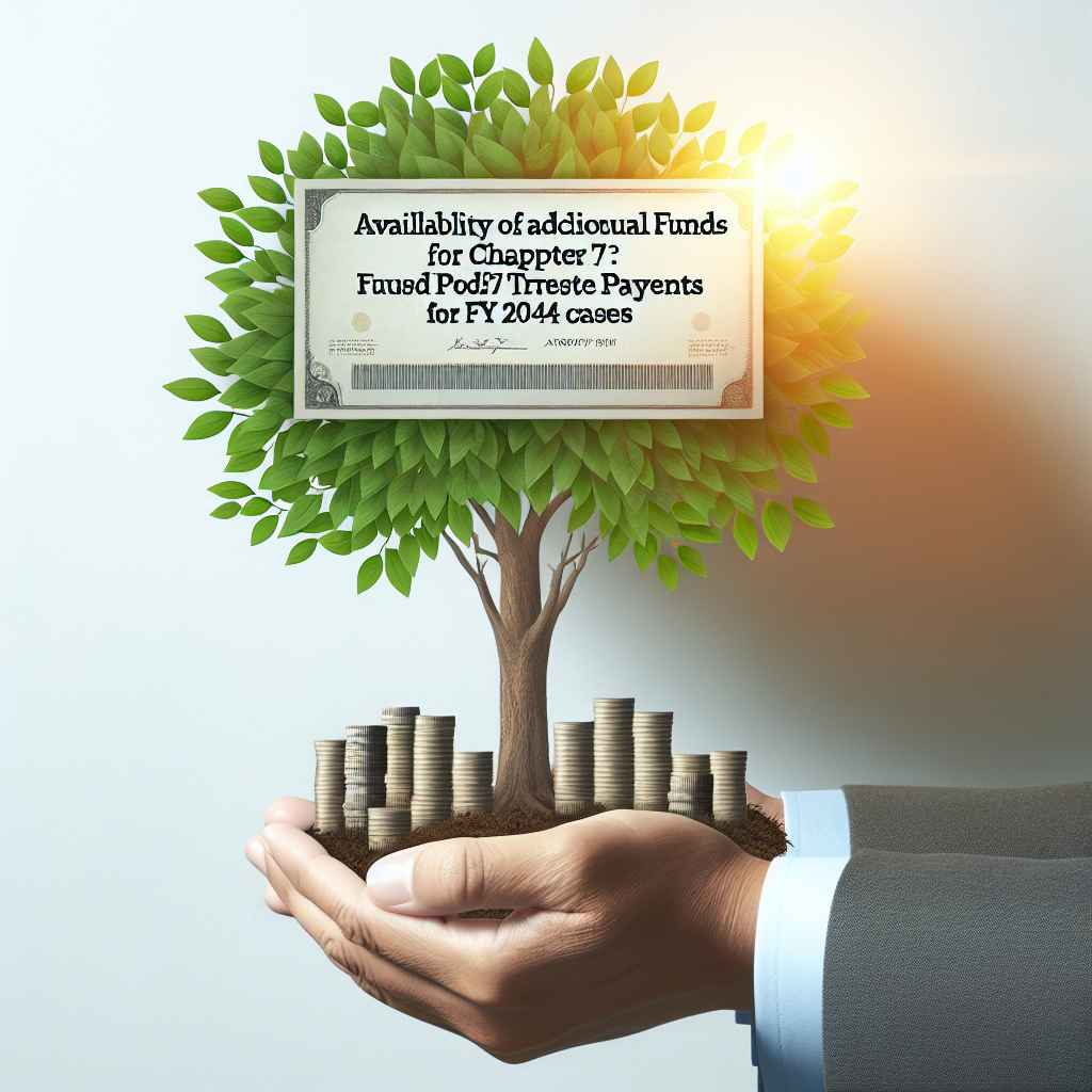 Funds Available for Additional Chapter 7 Trustee Payments for FY 2024 Cases (image 1)